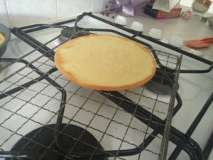 The Cake out of the Tin