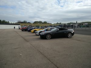 A selection of cars available to drive