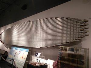 The radar array of the E-3 Sentry system